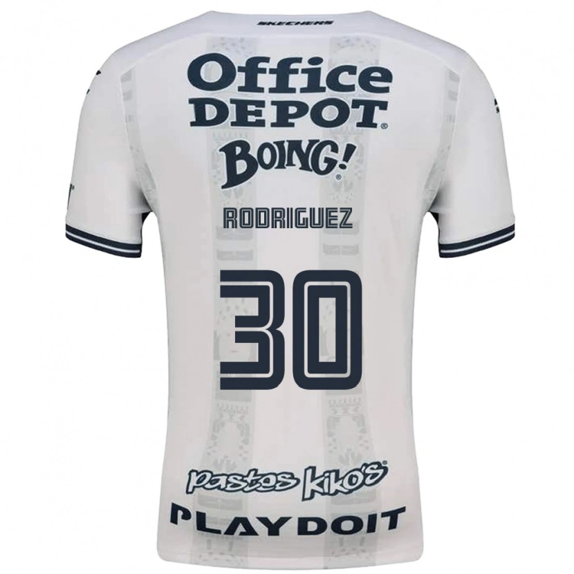 Danxen Damen Lenin Rodríguez #30 Rot Weiß Schwarz Auswärtstrikot Trikot 2026/27 T-Shirt