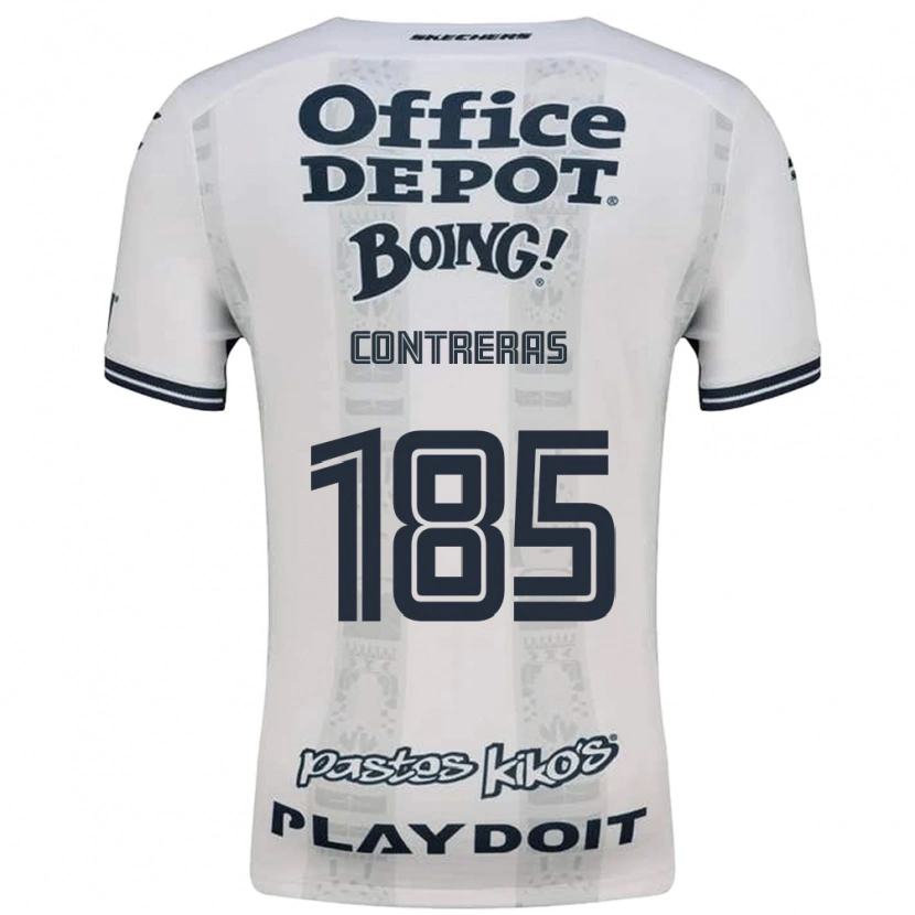 Danxen Damen Ari Contreras #185 Rot Weiß Schwarz Auswärtstrikot Trikot 2026/27 T-Shirt