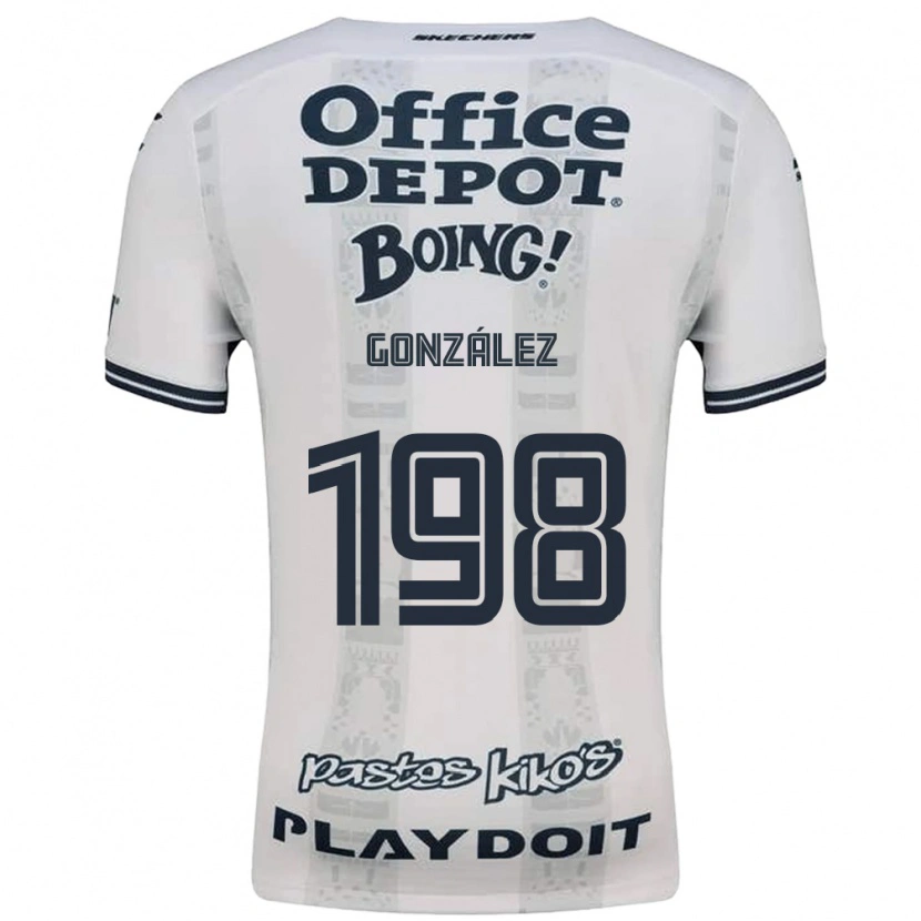 Danxen Damen Osvaldo González #198 Rot Weiß Schwarz Auswärtstrikot Trikot 2026/27 T-Shirt