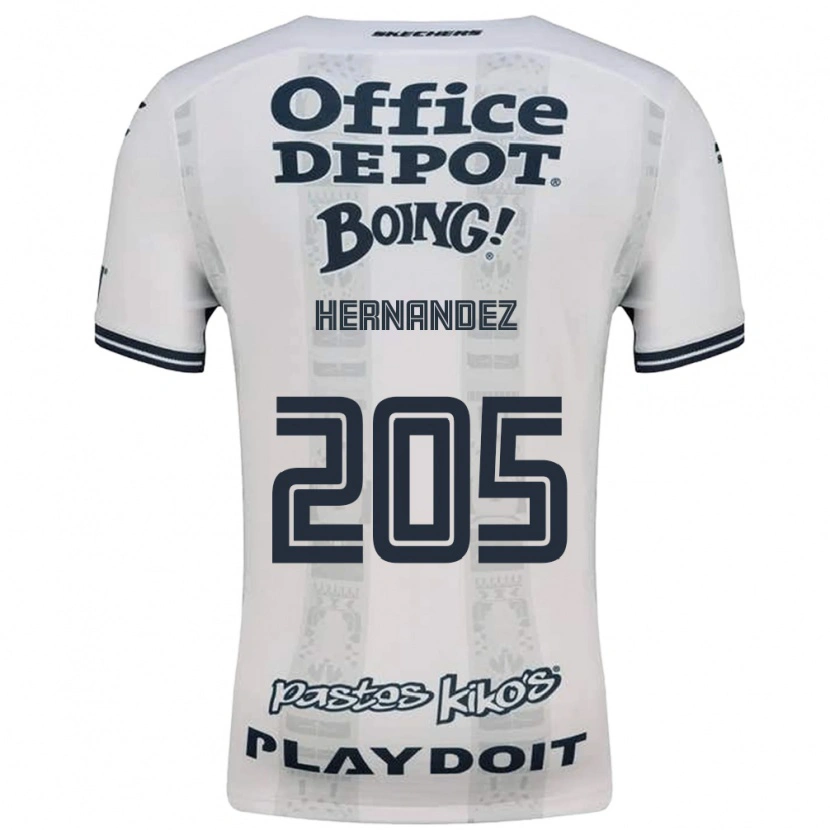 Danxen Damen Sergio Hernández #205 Rot Weiß Schwarz Auswärtstrikot Trikot 2026/27 T-Shirt