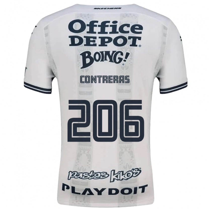 Danxen Damen Thomas Contreras #206 Rot Weiß Schwarz Auswärtstrikot Trikot 2026/27 T-Shirt