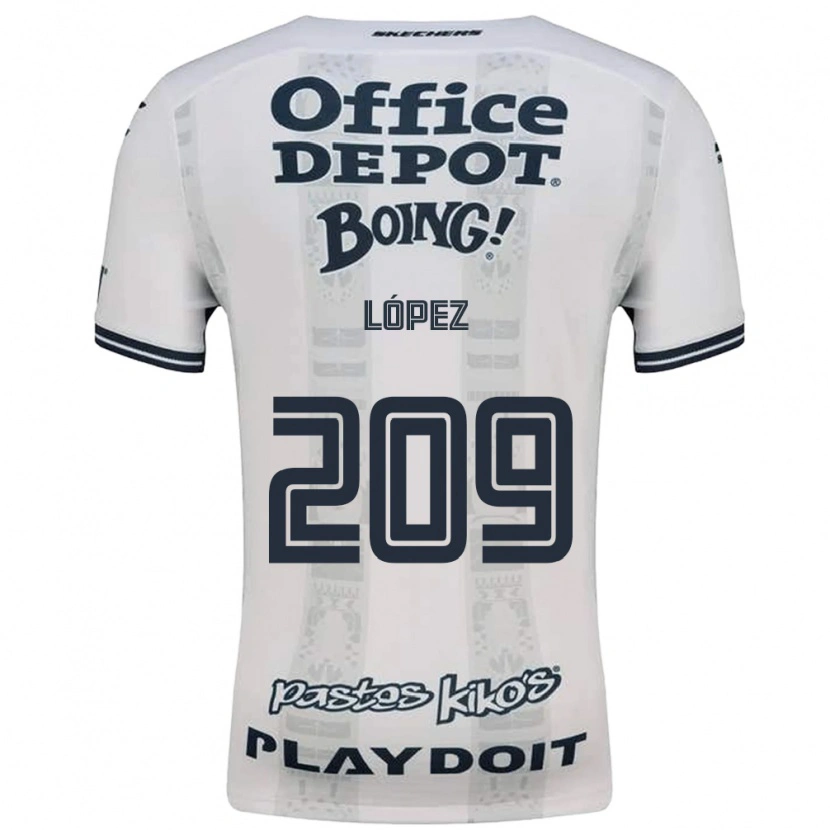 Danxen Damen Santiago López #209 Rot Weiß Schwarz Auswärtstrikot Trikot 2026/27 T-Shirt