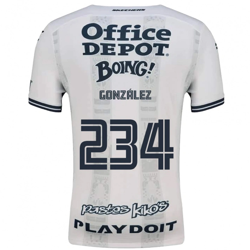 Danxen Damen Oswaldo González #234 Rot Weiß Schwarz Auswärtstrikot Trikot 2026/27 T-Shirt