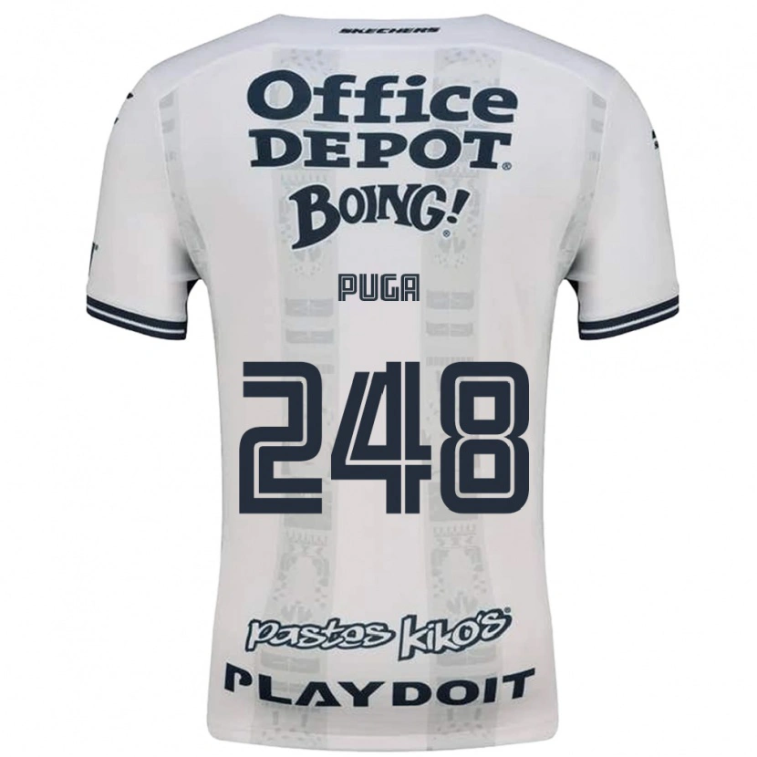 Danxen Damen Luis Puga #248 Rot Weiß Schwarz Auswärtstrikot Trikot 2026/27 T-Shirt