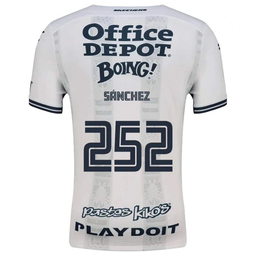 Danxen Damen Eliud Sánchez #252 Rot Weiß Schwarz Auswärtstrikot Trikot 2026/27 T-Shirt