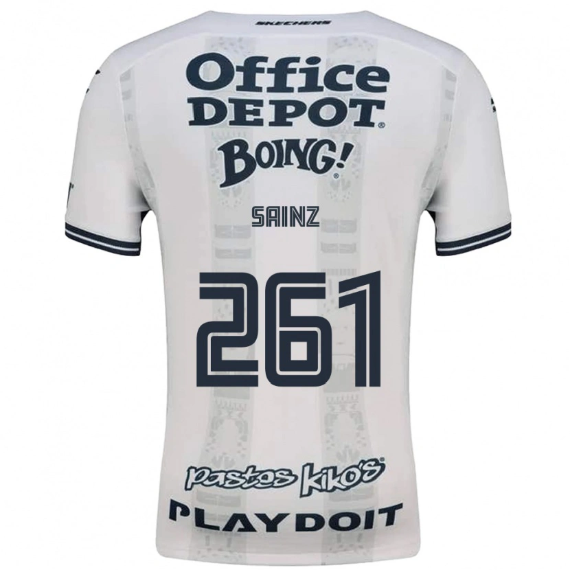 Danxen Damen Diego Sáinz #261 Rot Weiß Schwarz Auswärtstrikot Trikot 2026/27 T-Shirt
