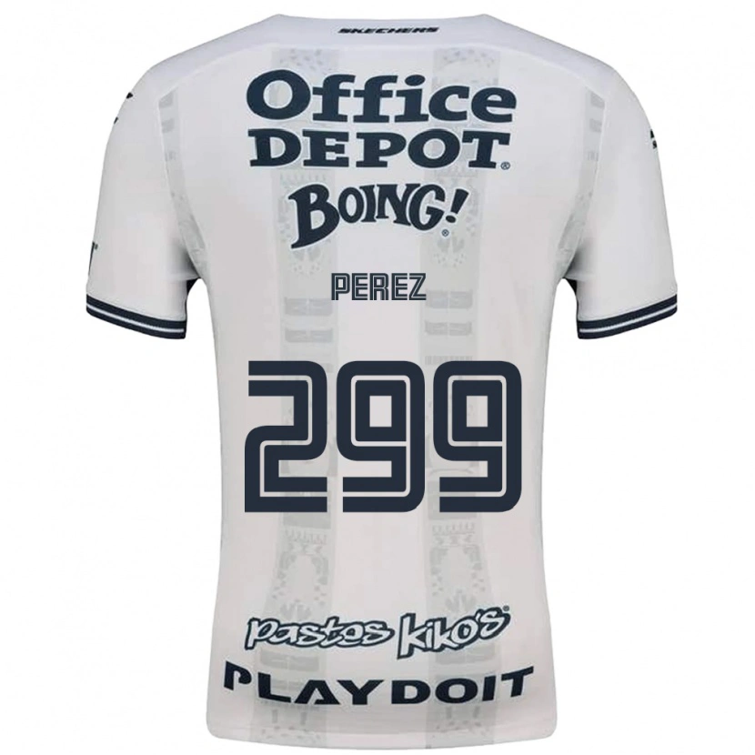 Danxen Damen Santiago Pérez #299 Rot Weiß Schwarz Auswärtstrikot Trikot 2026/27 T-Shirt