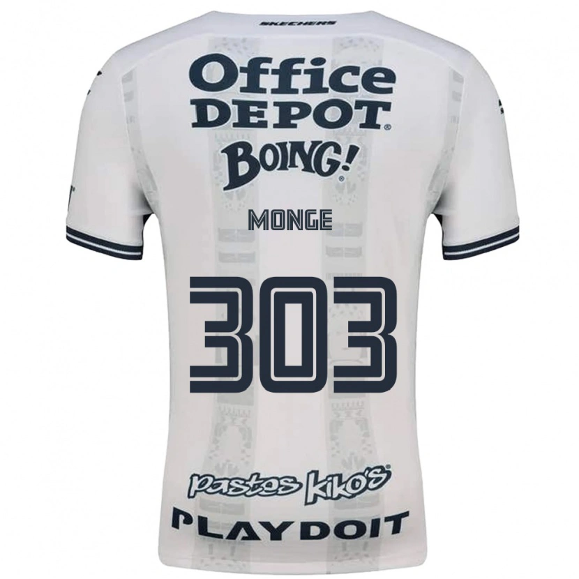 Danxen Damen Abel Monge #303 Rot Weiß Schwarz Auswärtstrikot Trikot 2026/27 T-Shirt