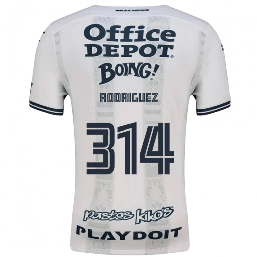 Danxen Damen Alan Rodríguez #314 Rot Weiß Schwarz Auswärtstrikot Trikot 2026/27 T-Shirt