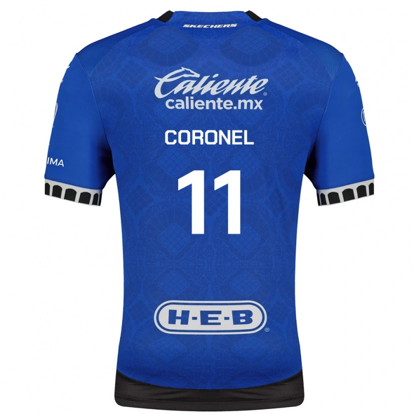 Danxen Damen Mateo Coronel #11 Königsblau Weiß Schwarz Auswärtstrikot Trikot 2026/27 T-Shirt