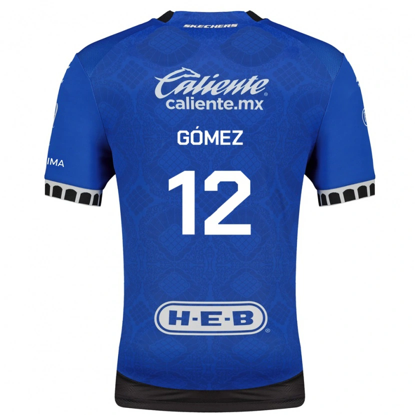 Danxen Damen Jaime Gómez #12 Königsblau Weiß Schwarz Auswärtstrikot Trikot 2026/27 T-Shirt