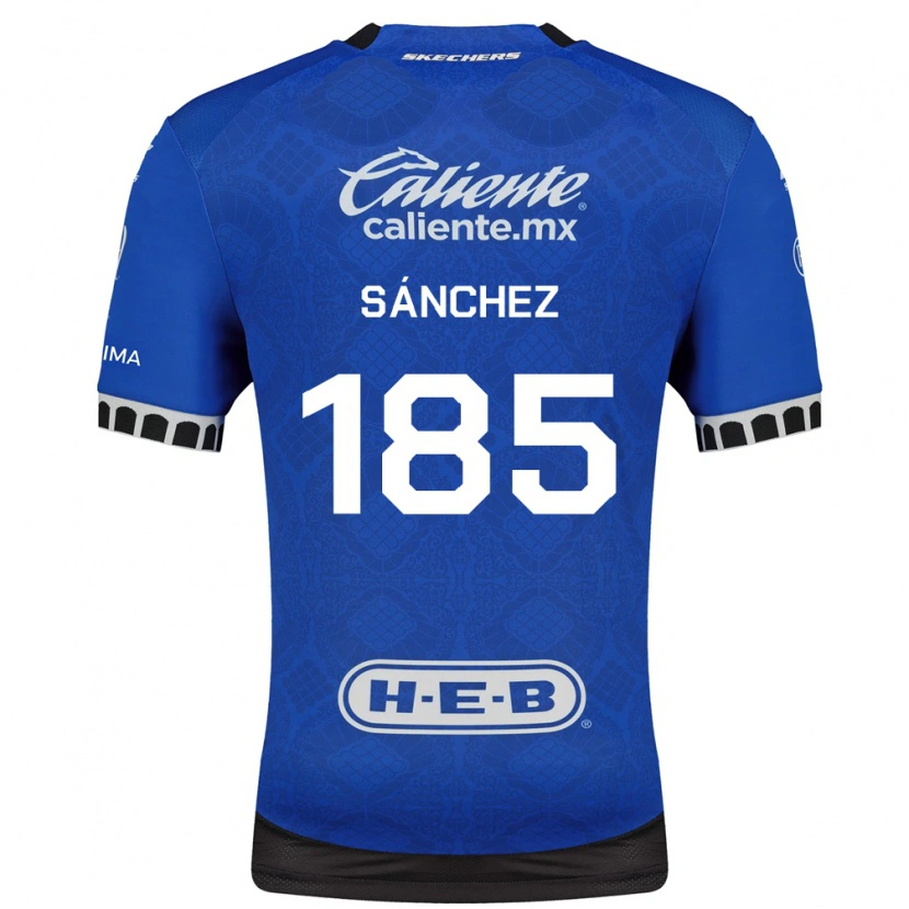 Danxen Damen Saúl Sánchez #185 Königsblau Weiß Schwarz Auswärtstrikot Trikot 2026/27 T-Shirt