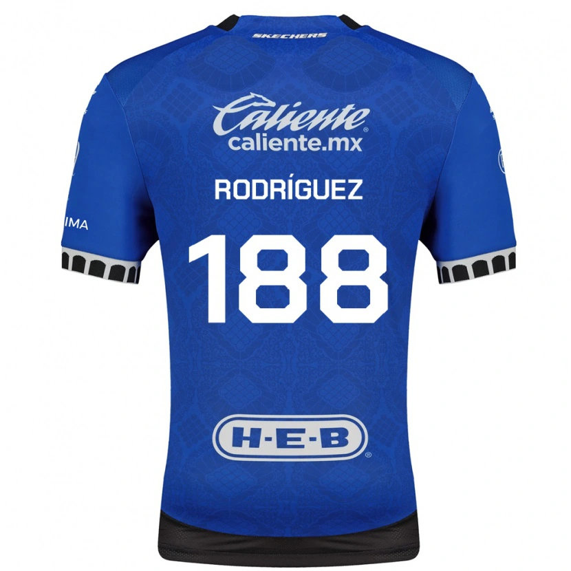 Danxen Damen Darío Rodríguez #188 Königsblau Weiß Schwarz Auswärtstrikot Trikot 2026/27 T-Shirt