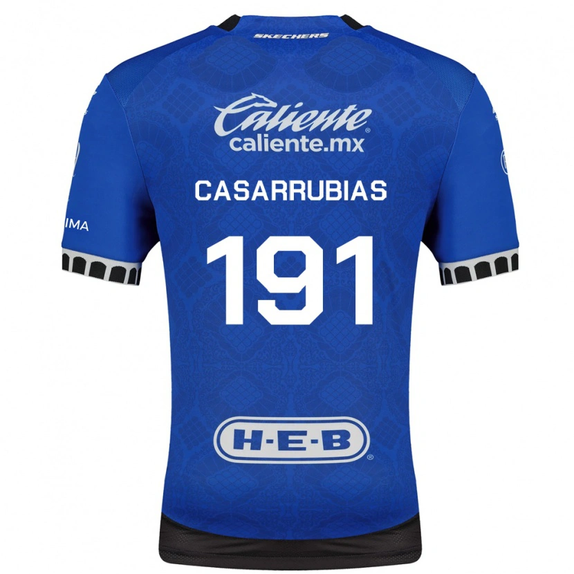 Danxen Damen Aaron Casarrubias #191 Königsblau Weiß Schwarz Auswärtstrikot Trikot 2026/27 T-Shirt