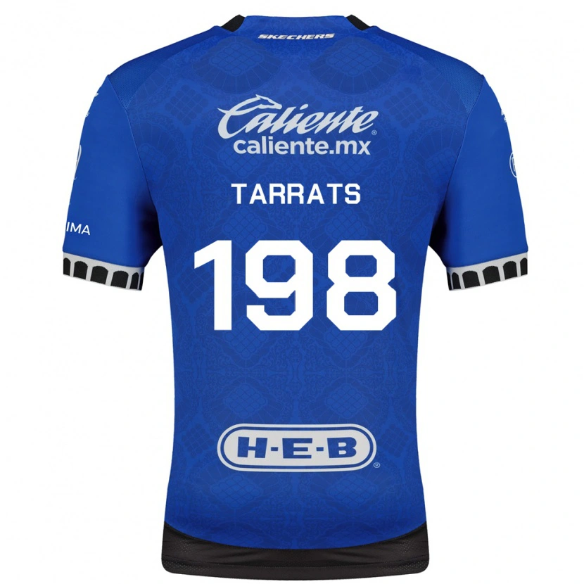 Danxen Damen Iñigo Tarrats #198 Königsblau Weiß Schwarz Auswärtstrikot Trikot 2026/27 T-Shirt