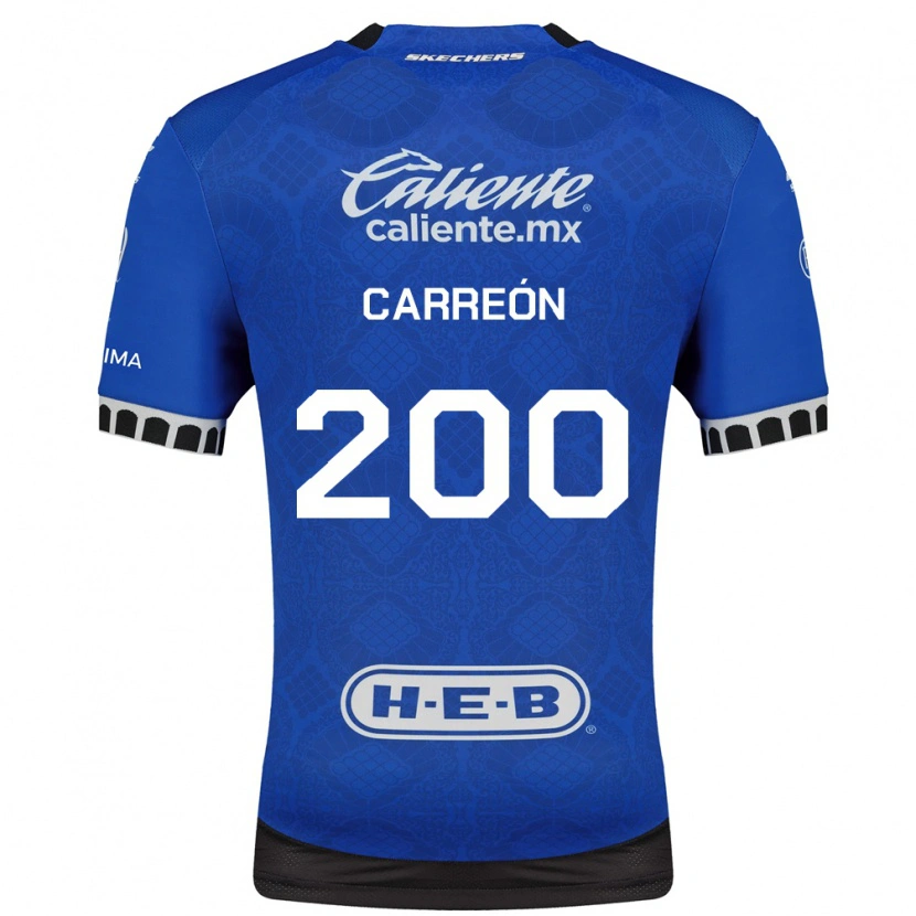 Danxen Damen Cristian Carreón #200 Königsblau Weiß Schwarz Auswärtstrikot Trikot 2026/27 T-Shirt