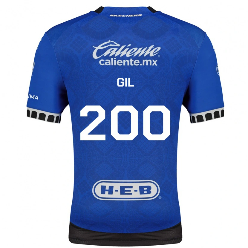 Danxen Damen Gerardo Gil #200 Königsblau Weiß Schwarz Auswärtstrikot Trikot 2026/27 T-Shirt