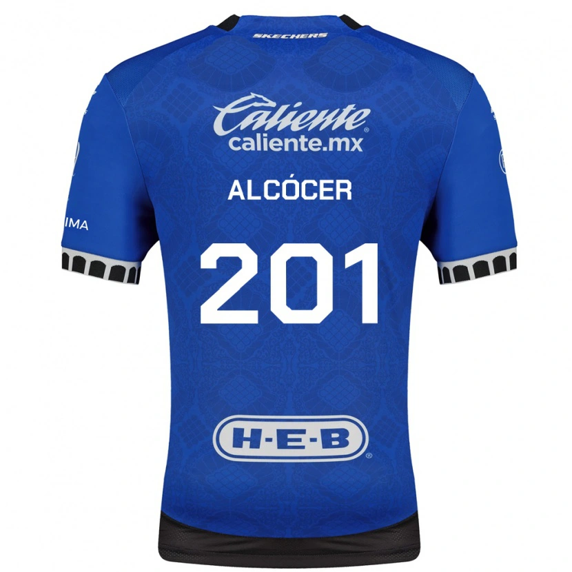 Danxen Damen Julián Alcócer #201 Königsblau Weiß Schwarz Auswärtstrikot Trikot 2026/27 T-Shirt