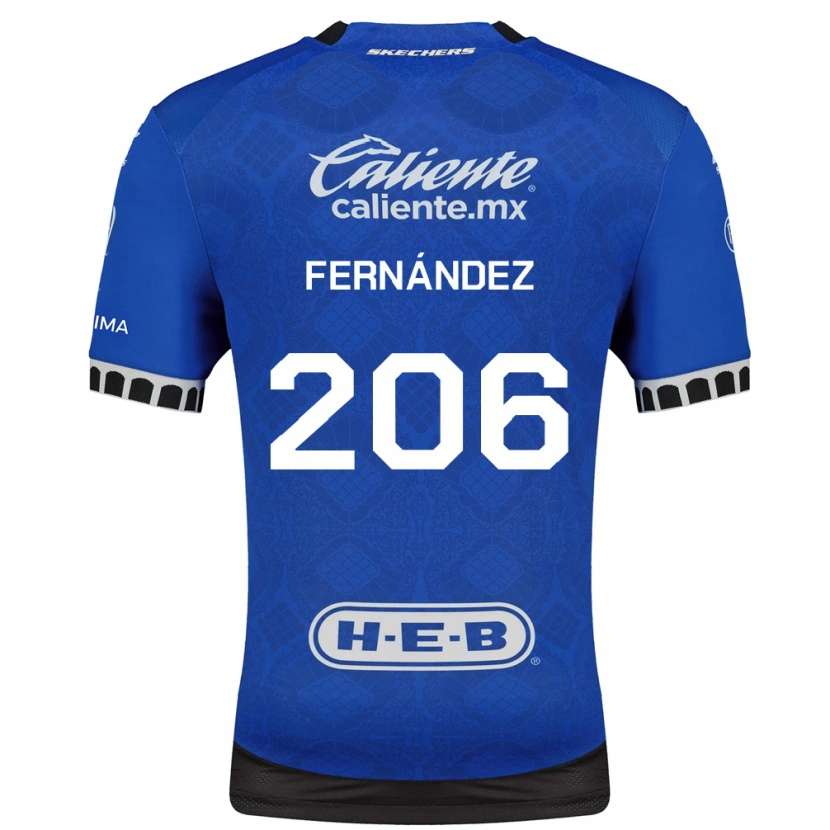 Danxen Damen Erik Fernández #206 Königsblau Weiß Schwarz Auswärtstrikot Trikot 2026/27 T-Shirt