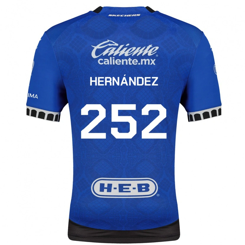 Danxen Damen Emilio Hernández #252 Königsblau Weiß Schwarz Auswärtstrikot Trikot 2026/27 T-Shirt
