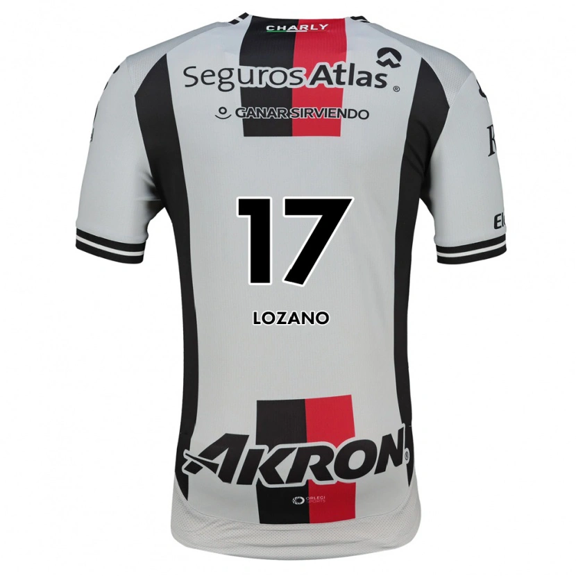 Danxen Damen Rivaldo Lozano #17 Weiß Rot Schwarz Auswärtstrikot Trikot 2026/27 T-Shirt