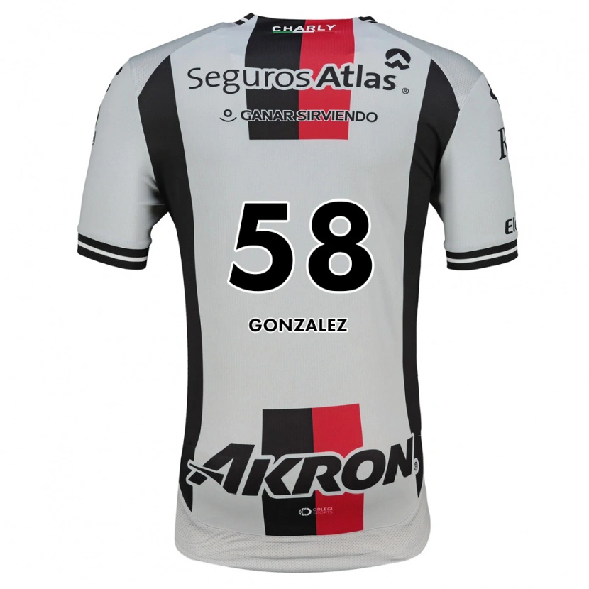 Danxen Damen Arturo González #58 Weiß Rot Schwarz Auswärtstrikot Trikot 2026/27 T-Shirt
