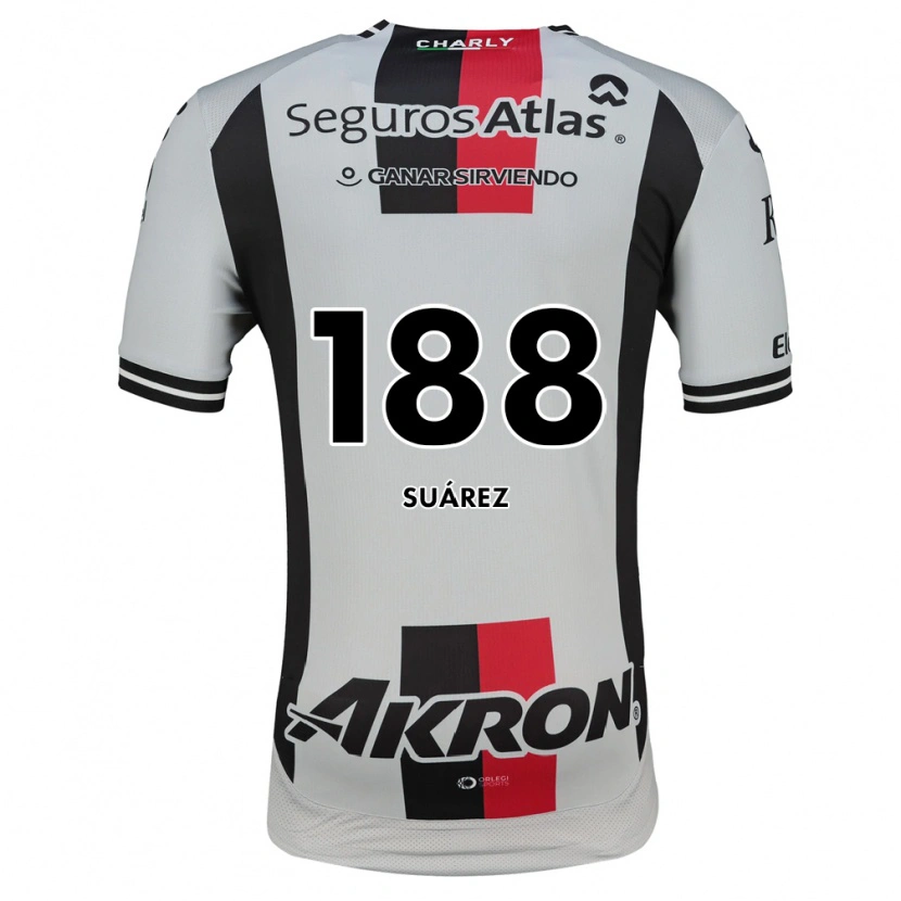 Danxen Damen Luis Suárez #188 Weiß Rot Schwarz Auswärtstrikot Trikot 2026/27 T-Shirt