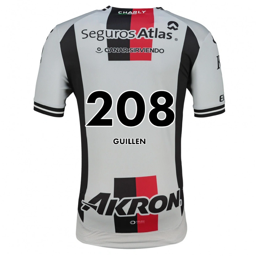 Danxen Damen Jesús Guillén #208 Weiß Rot Schwarz Auswärtstrikot Trikot 2026/27 T-Shirt