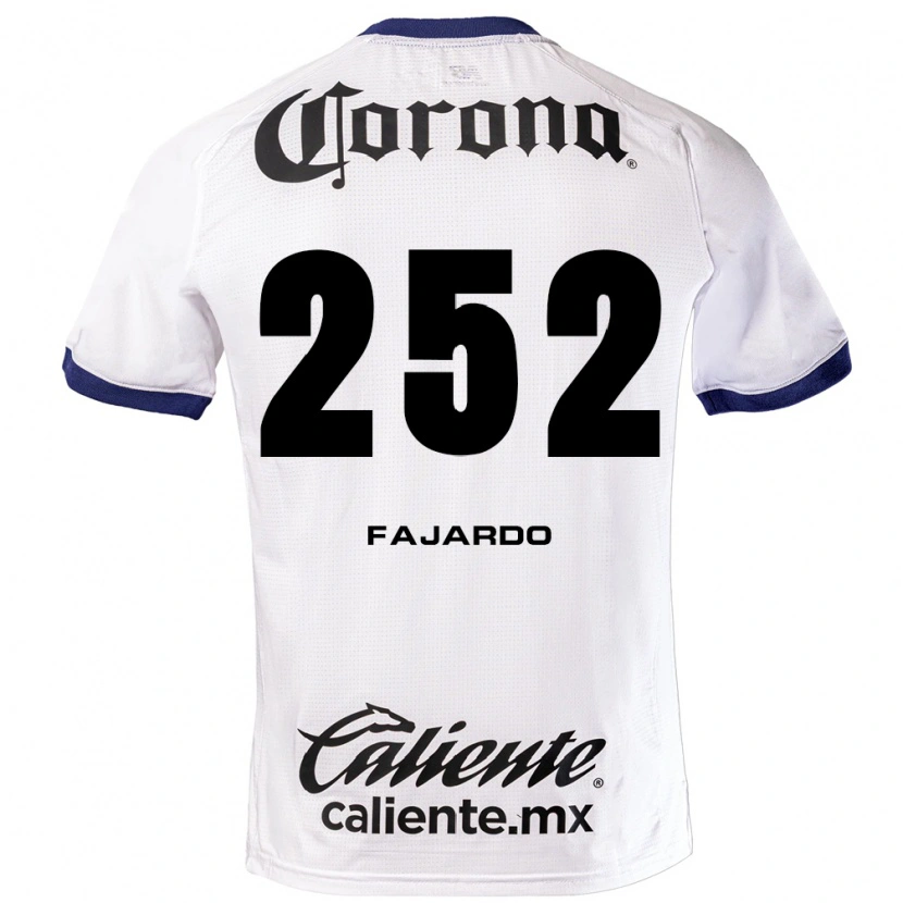 Danxen Damen Rafael Fajardo #252 Weiß Blau Schwarz Auswärtstrikot Trikot 2026/27 T-Shirt