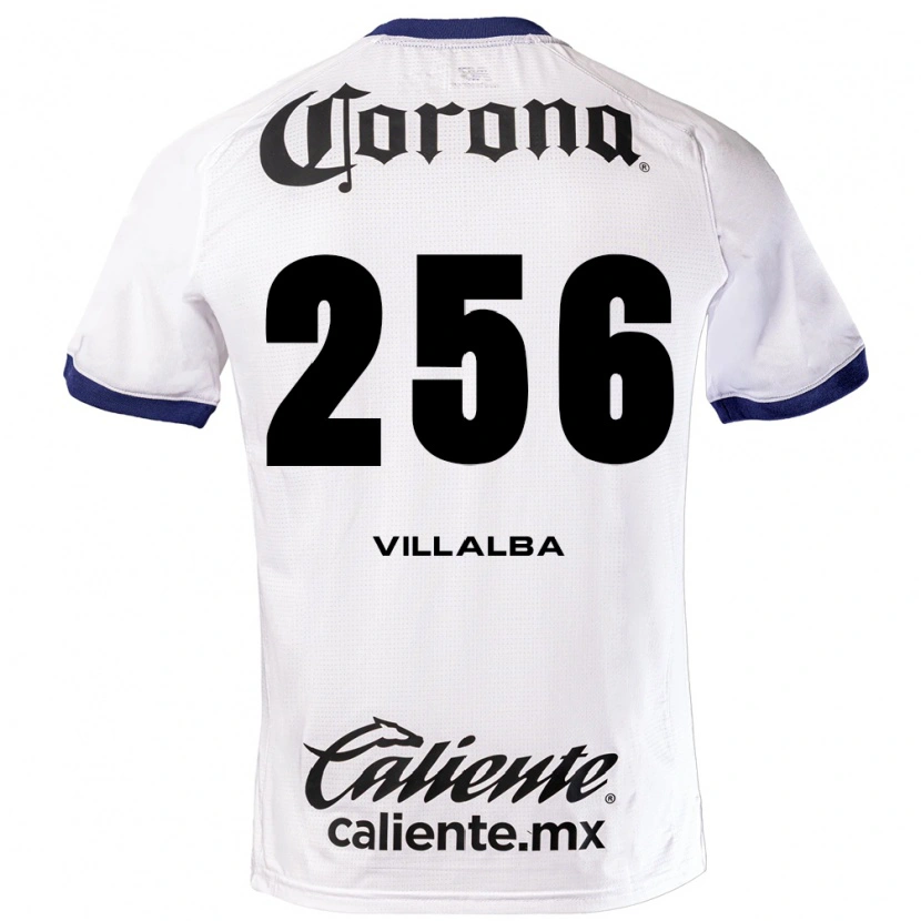 Danxen Damen Uriel Villalba #256 Weiß Blau Schwarz Auswärtstrikot Trikot 2026/27 T-Shirt