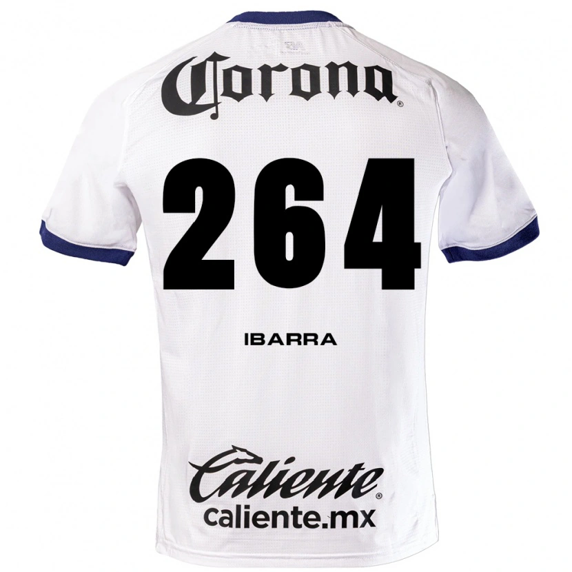 Danxen Damen Jesús Ibarra #264 Weiß Blau Schwarz Auswärtstrikot Trikot 2026/27 T-Shirt