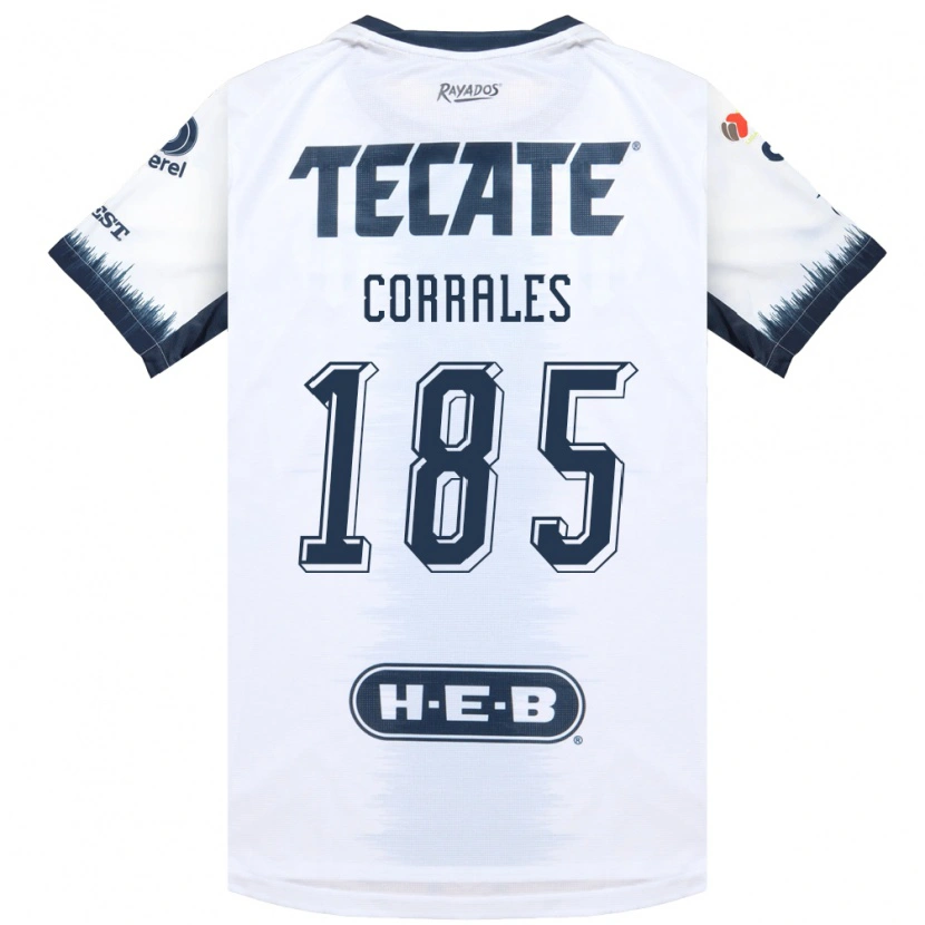 Danxen Damen Ángel Corrales #185 Weiß Tintenblau Rot Auswärtstrikot Trikot 2026/27 T-Shirt