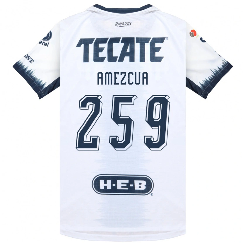 Danxen Damen Ángel Amezcua #259 Weiß Tintenblau Rot Auswärtstrikot Trikot 2026/27 T-Shirt