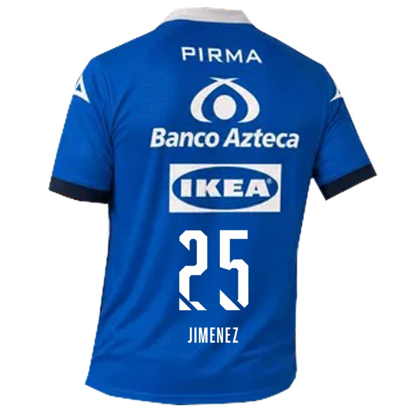 Danxen Damen Miguel Jiménez #25 Blau Weiß Auswärtstrikot Trikot 2026/27 T-Shirt