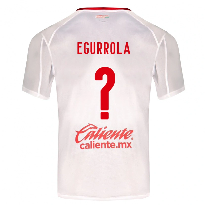 Danxen Damen Luis Egurrola #0 Weiß Grün Rot Auswärtstrikot Trikot 2026/27 T-Shirt
