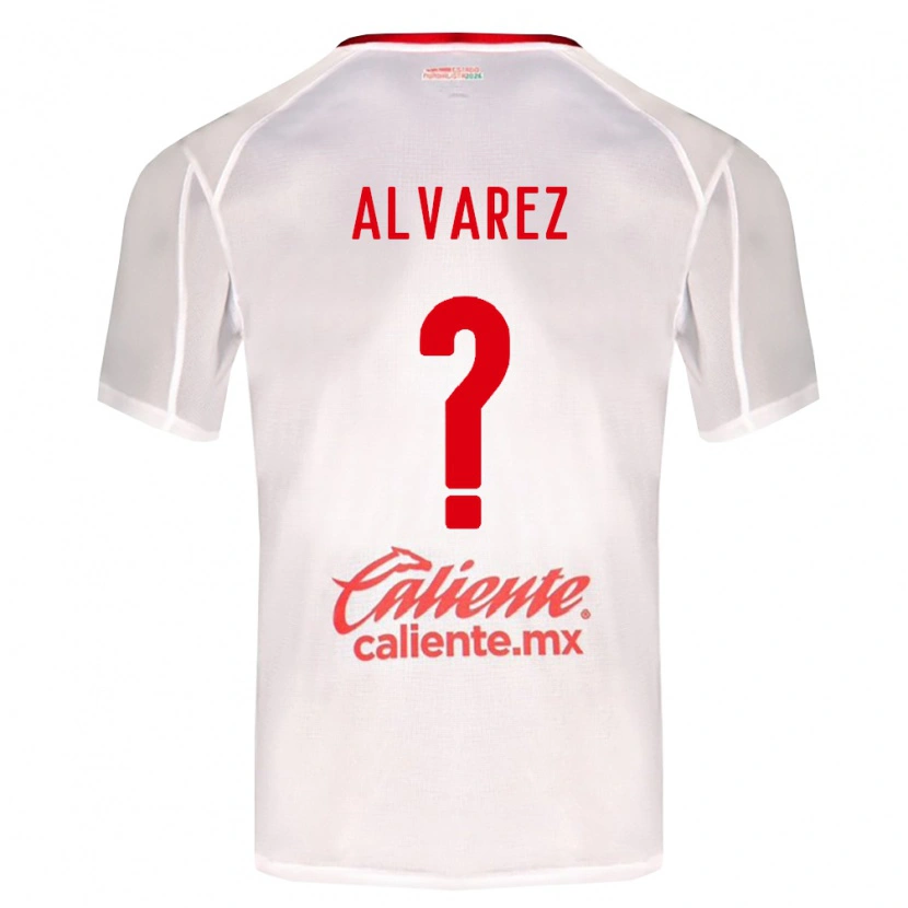Danxen Damen Sergio Álvarez #0 Weiß Grün Rot Auswärtstrikot Trikot 2026/27 T-Shirt