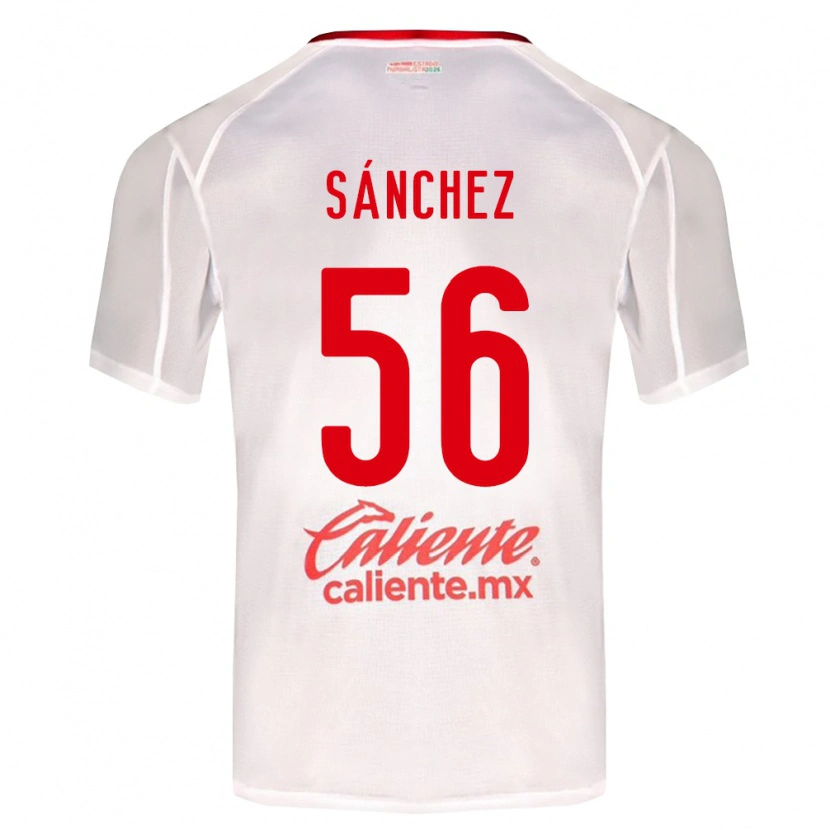 Danxen Damen Benjamín Sánchez #56 Weiß Grün Rot Auswärtstrikot Trikot 2026/27 T-Shirt