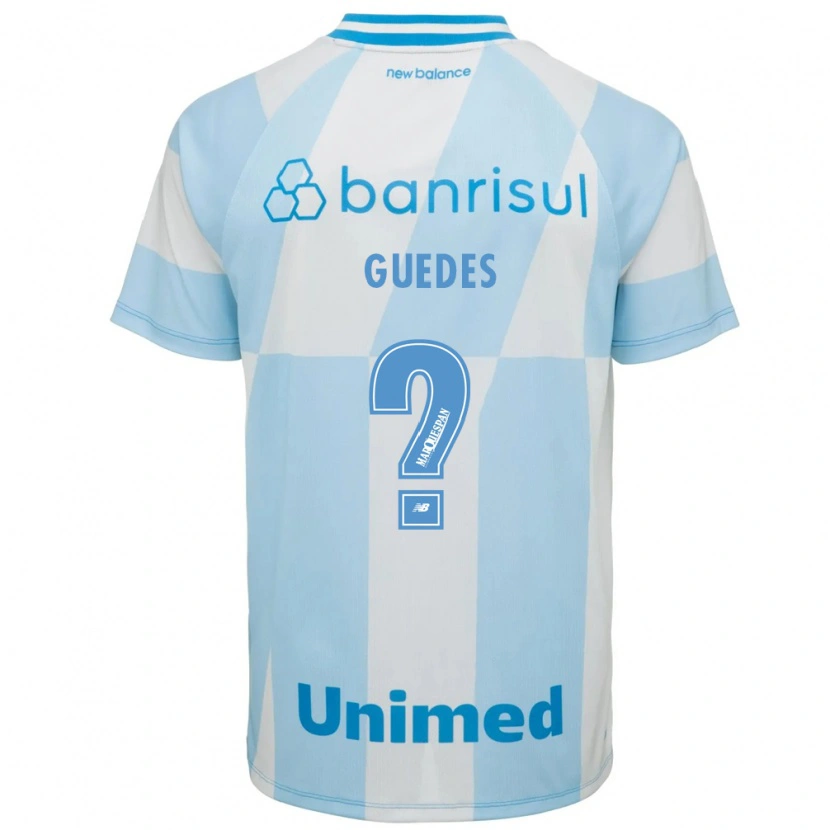 Danxen Damen Guilherme Guedes #0 Hellblau Weiß Auswärtstrikot Trikot 2026/27 T-Shirt