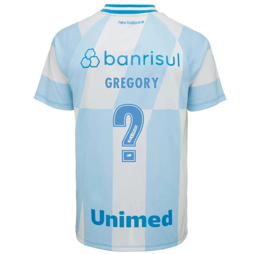 Danxen Damen Gregory #0 Hellblau Weiß Auswärtstrikot Trikot 2026/27 T-Shirt