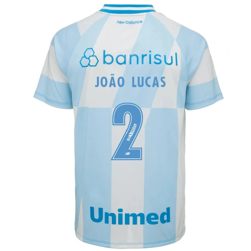 Danxen Damen João Lucas #2 Hellblau Weiß Auswärtstrikot Trikot 2026/27 T-Shirt