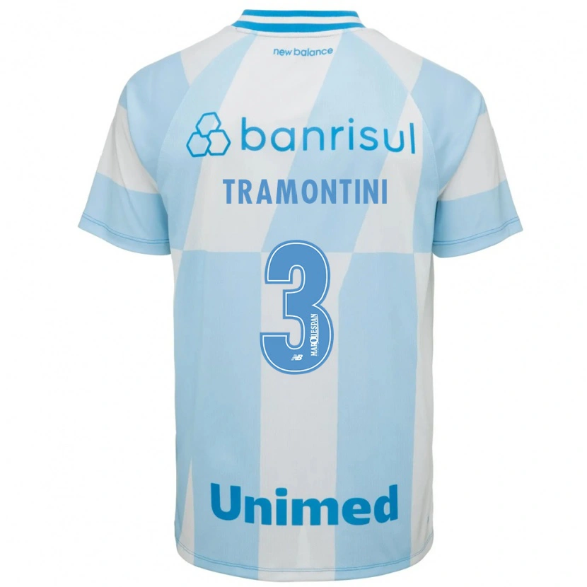 Danxen Damen Murilo Tramontini #3 Hellblau Weiß Auswärtstrikot Trikot 2026/27 T-Shirt