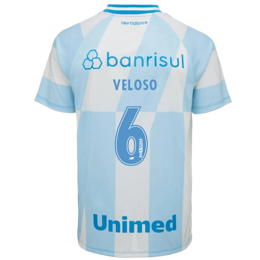 Danxen Damen Guilherme Veloso #6 Hellblau Weiß Auswärtstrikot Trikot 2026/27 T-Shirt