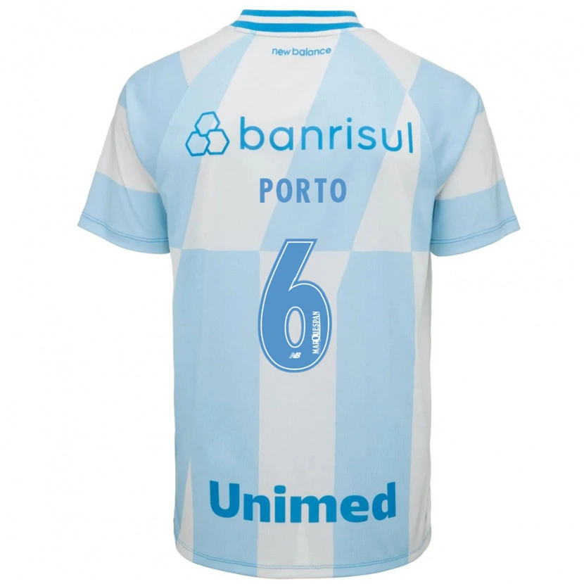 Danxen Damen Ana Cristina Villela Porto #6 Hellblau Weiß Auswärtstrikot Trikot 2026/27 T-Shirt