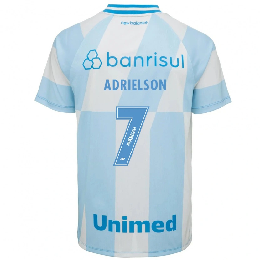 Danxen Damen Adrielson Lima De Oliveira #7 Hellblau Weiß Auswärtstrikot Trikot 2026/27 T-Shirt