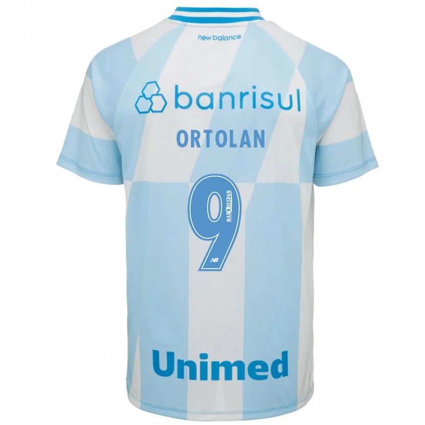 Danxen Damen Dani Ortolan #9 Hellblau Weiß Auswärtstrikot Trikot 2026/27 T-Shirt
