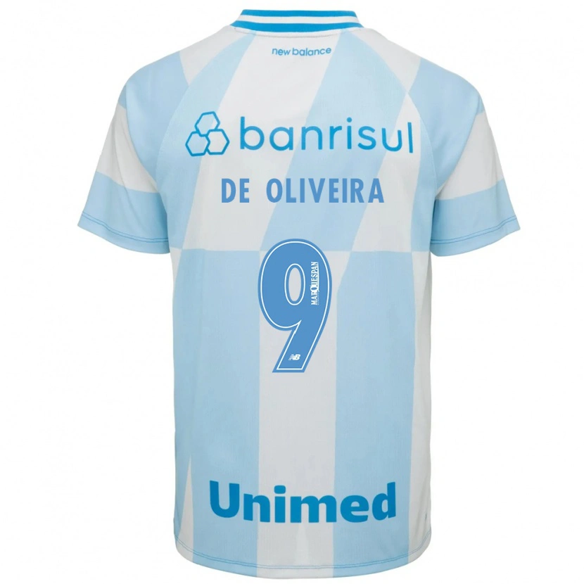 Danxen Damen Veridiana Mostaco De Oliveira #9 Hellblau Weiß Auswärtstrikot Trikot 2026/27 T-Shirt