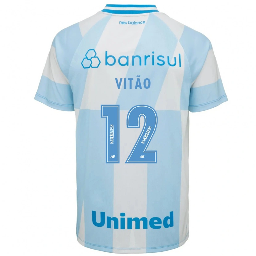 Danxen Damen Vítor Wächter De Godoy #12 Hellblau Weiß Auswärtstrikot Trikot 2026/27 T-Shirt