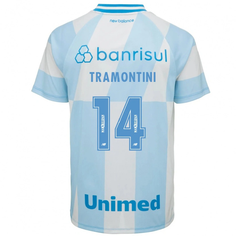 Danxen Damen Bernardo Tramontini #14 Hellblau Weiß Auswärtstrikot Trikot 2026/27 T-Shirt