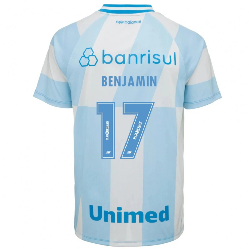 Danxen Damen Benjamin Dos Santos #17 Hellblau Weiß Auswärtstrikot Trikot 2026/27 T-Shirt