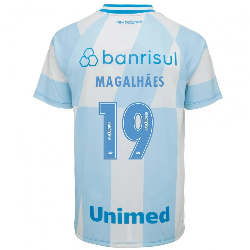 Danxen Damen Fellipe Magalhães #19 Hellblau Weiß Auswärtstrikot Trikot 2026/27 T-Shirt